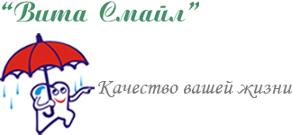 логотип сеть стоматологических клиник ВитаСмайл